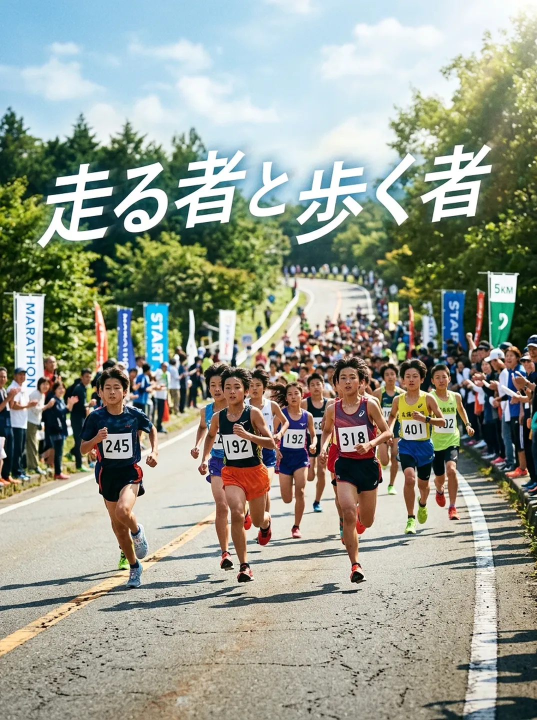 # 走る者と歩く者